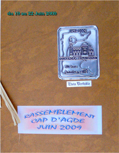 Rassemblement Cap d'Agde du 19 au 22 Juin 2009